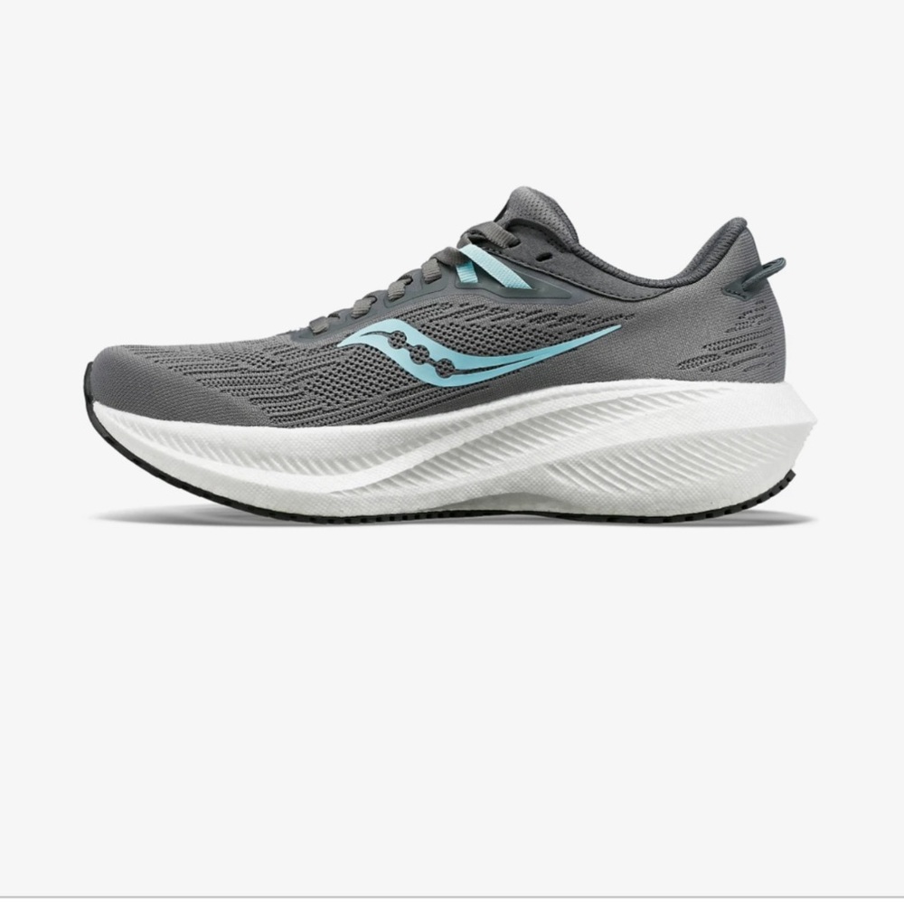 Women’s Saucony Gray and Teal Running Shoes